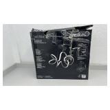 Artika Swirl Ribbon LED Pendant Light Matte Black PDT-SR-BL