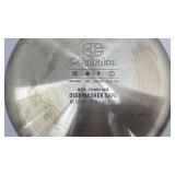 Calphalon Stainless Steel Cookware Set with Glass Lids - 5 Pots and Pans - used condition