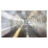 Calphalon Stainless Steel Cookware Set with Glass Lids - 5 Pots and Pans - used condition