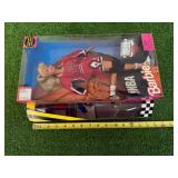 50th Anniversary Nascar Barbie & NBA Barbie Chicago Bulls