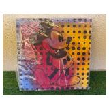 Mickey Mouse Artwork on Canvas by Gail Rodgers 17" x 17"