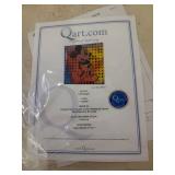 Mickey Mouse Artwork on Canvas by Gail Rodgers 17" x 17"