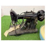 Vintage Sewing Machine & Hair Dryer