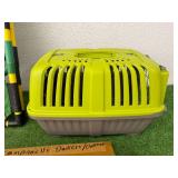 Mixed Lot - Pet Carrier, Yard Game & New Dusters