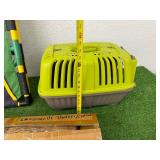 Mixed Lot - Pet Carrier, Yard Game & New Dusters