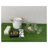 Mixed Lot - Bingo Markers, Kitchen Items & Walker Coasters