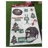 UND Sioux Decals, Wind Chime & Home Decor