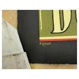 Limited Edition Lithograph "Doobies" by Stanley Mouse 84/500