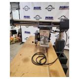 Wards Powr-Kraft 10 Inch Radial Arm Saw with Stand and Table