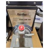 Wards Powr-Kraft 10 Inch Radial Arm Saw with Stand and Table