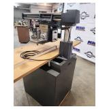 Wards Powr-Kraft 10 Inch Radial Arm Saw with Stand and Table
