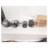 Lot of 5 Assorted Dayton and GE Electric Motors 1/2 HP