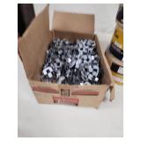 Construction Hardware Lot: Ulti-Flash Tape, Senco and Hitachi Fasteners, Mounting Clips