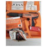 Paslode Finish Nailer Model T200-F18 & Ramset Power Tool Set with Fasteners