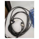 Set of 3 Heavy Duty Extension Cords Assorted Colors and Gauges