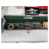 Large Lot of Drill Bits, Taps, Dies, Hole Saws, and Screw Extractors