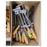 Large Collection of Woodworking and Metalworking Hand Tools, Files, and Rasps