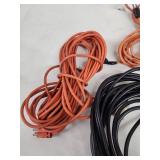 Lot of Outdoor Extension Cords and Heavy-Duty Power Strips