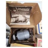 Collection of Vintage Router and Drill Attachments, Guides, and Jigs