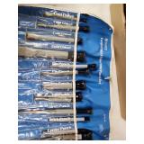 Extensive Collection of Woodworking Chisels, Punches, and Hand Tools