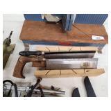 Collection of Vintage and Modern Hand and Power Tools with Guide Attachments