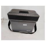 Craftsman Plastic Tool Box with Removable Trays and Shoulder Strap