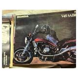 Honda V45 Sabre 750cc Motorcycle with 14566 Miles