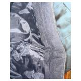 Hein Gericke Leather Bomber Jacket Size 34 Quilted Lining