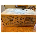 Super AH-OOO-GAH 12 Volt Chrome Plated Brass Horn with Original Box