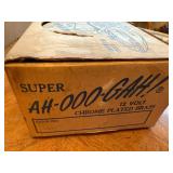 Super AH-OOO-GAH 12 Volt Chrome Plated Brass Horn with Original Box