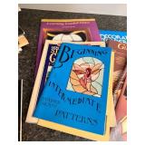 Collection of Stained Glass Pattern Books and Guides