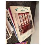 Collection of Stained Glass Pattern Books and Guides