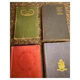 Collection of 10 Antique and Vintage Poetry and Literature Books