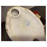 Homco Porcelain Rooster and Hen Figurines, Made in Japan