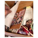 Box of Stained Glass Scrap Pieces with Patterns and Instructions