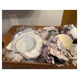 Assorted Vintage Teacups, Saucers, and Glass Bowls Collection