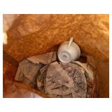 Assorted Vintage Teacups, Saucers, and Glass Bowls Collection