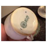 Set of 4 Assorted Vintage Demitasse Cup and Saucer Sets - Royal Doulton, Weimar, Limoges, Avon