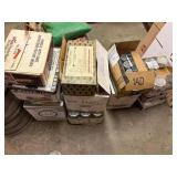 Collection of Assorted Canning and Mason Jars with Lids