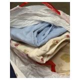 Assorted Fabric Yardage and Textile Pieces Collection