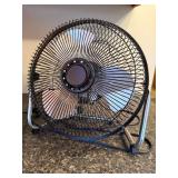 Set of 2 Tabletop Electric Fans - Duracraft and Metal Frame
