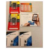 Lot of Card Readers, Square Reader, Memory Cards and USB Adapters