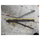Heavy Duty Metal Trailer Stabilizer Jack Arm Assembly