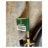 Greenwood Propane Torch with Hose and Adjustable Valve