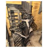 Portable Metal Hunting Tree Stand with Ladder Sections and Straps