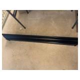 Black Wood Floating Shelf 60 Inch