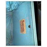 Set of 4 Vintage Train Case Suitcases Assorted Colors