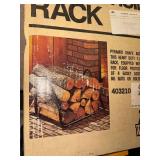 Woodstock Pyramid Hearthside Firewood Rack in Box