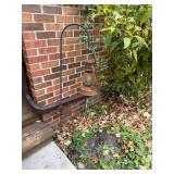 Set of 5 Outdoor Metal Shepherd Hooks for Garden or Yard