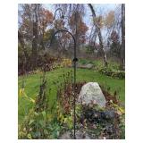 Set of 5 Outdoor Metal Shepherd Hooks for Garden or Yard